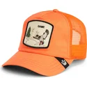 casquette-trucker-orange-canard-game-maybe-park-range-the-farm-goorin-bros