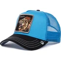 casquette-trucker-bleue-et-noire-mighty-lion-fan-the-farm-goorin-bros