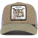 casquette-trucker-multicolore-hibou-wise-ass-moonowl-uk-plaid-the-farm-goorin-bros