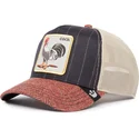 casquette-trucker-multicolore-coq-cock-moonrooster-uk-plaid-the-farm-goorin-bros