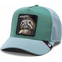 casquette-trucker-verte-paresseux-faded-tri-tone-the-farm-goorin-bros