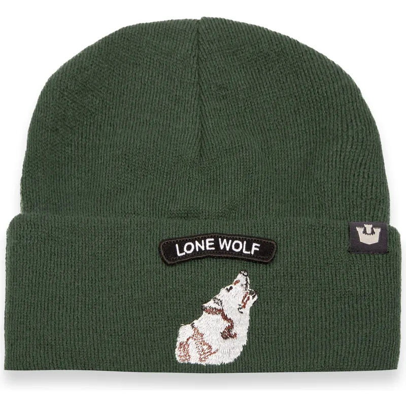 bonnet-vert-loup-lone-wolf-soft-rock-wolf-classic-knit-the-farm-goorin-bros