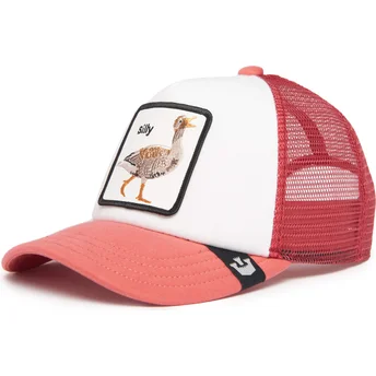 Casquette trucker rouge pour enfant oie So Silly The Farm Goorin Bros.