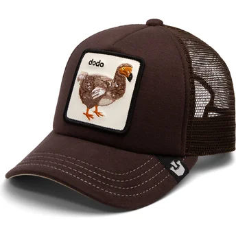 Casquette trucker marron pour enfant Way Of The Dodo Extinct The Farm Goorin Bros.