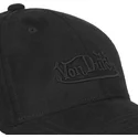 casquette-courbee-noire-ajustable-sue-nr-von-dutch