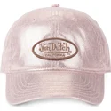 casquette-courbee-rose-ajustable-pin-von-dutch