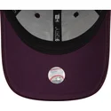 casquette-courbee-violette-snapback-9forty-melton-wool-new-york-yankees-mlb-new-era