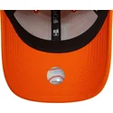 casquette-courbee-orange-ajustable-pour-femme-9forty-league-essential-los-angeles-dodgers-mlb-new-era