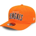 casquette-courbee-orange-snapback-9fifty-a-frame-coaches-cincinnati-bengals-nfl-new-era