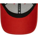 casquette-courbee-orange-ajustable-9forty-flower-icon-chicago-bulls-nba-new-era