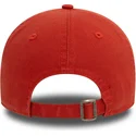 casquette-courbee-orange-ajustable-9twenty-heritage-script-new-era