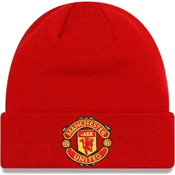 Bonnet rouge Core Cuff Manchester United Football Club Premier League New Era