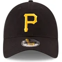 casquette-courbee-noire-ajustable-9twenty-core-classic-pittsburgh-pirates-mlb-new-era