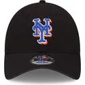 casquette-courbee-noire-ajustable-9twenty-core-classic-new-york-mets-mlb-new-era