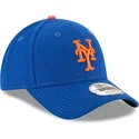 casquette-courbee-bleue-ajustable-pour-enfant-9forty-the-league-new-york-mets-mlb-new-era