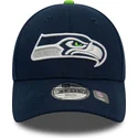 casquette-courbee-bleue-marine-ajustable-pour-enfant-9forty-the-league-seattle-seahawks-nfl-new-era