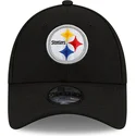 casquette-courbee-noire-ajustable-pour-enfant-9forty-the-league-pittsburgh-steelers-nfl-new-era