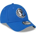 casquette-courbee-bleue-ajustable-9forty-the-league-dallas-mavericks-nba-new-era