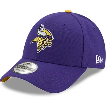 Casquette courbée violette ajustable 9FORTY The League Minnesota Vikings NFL New Era