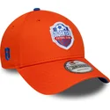 casquette-courbee-orange-ajustable-9forty-core-jijantes-fc-kings-league-new-era