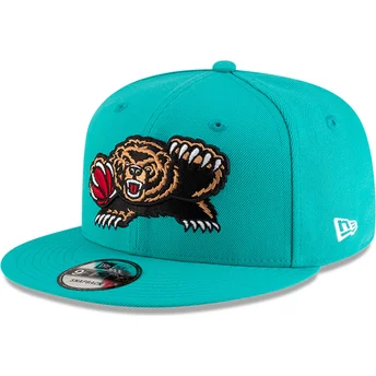 Casquette plate verte snapback 9FIFTY Classic Memphis Grizzlies NBA New Era