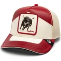 casquette-trucker-rouge-et-blanche-bull-moto-lamba-raging-the-farm-goorin-bros