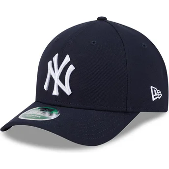 Casquette courbée bleue marine snapback 9FORTY M-Crown Player Replica New York Yankees MLB New Era