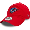 casquette-courbee-rouge-ajustable-9twenty-clearwater-threshers-milb-new-era