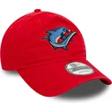 casquette-courbee-rouge-ajustable-9twenty-clearwater-threshers-milb-new-era