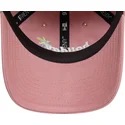 casquette-courbee-rose-ajustable-pour-femme-9twenty-holiday-mode-new-era