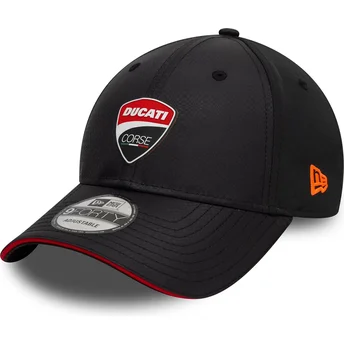 Casquette courbée noire ajustable 9FORTY Gradient Print Ducati Motor MotoGP New Era