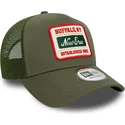 casquette-trucker-verte-9forty-a-frame-patch-new-era