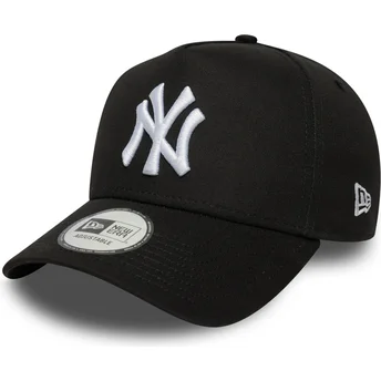 Casquette courbée noire snapback E Frame League Essential New York Yankees MLB New Era