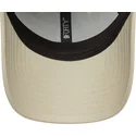 casquette-courbee-beige-ajustable-pour-femme-9forty-mini-logo-new-york-yankees-mlb-new-era