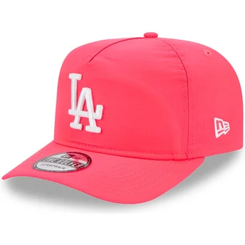 Casquette courbée rose ajustable Golfer Everyday Nylon Los Angeles Dodgers MLB New Era