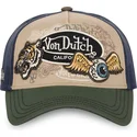 casquette-trucker-beige-bleue-et-verte-patches07-von-dutch