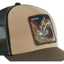 casquette-trucker-marron-dragon-dra-beasts-capslab