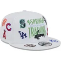 casquette-plate-blanche-snapback-9fifty-scatter-spring-training-fan-pack-2025-mlb-cactus-league-logo-new-era