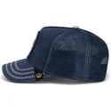 casquette-trucker-bleue-marine-aigle-fierce-bird-of-prey-core-canvas-the-farm-goorin-bros