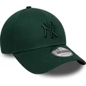 casquette-courbee-verte-ajustable-avec-logo-vert-9forty-colour-pack-new-york-yankees-mlb-new-era