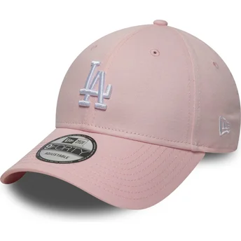 Casquette courbée rose ajustable 9FORTY Colour Pack Los Angeles Dodgers MLB New Era