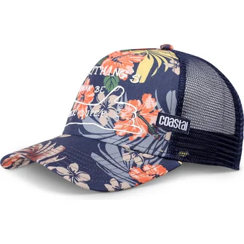 Casquette trucker bleue marine Super Duper HFT Coastal