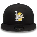 casquette-plate-noire-snapback-9fifty-floral-los-angeles-dodgers-mlb-new-era