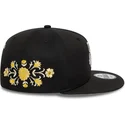 casquette-plate-noire-snapback-9fifty-floral-los-angeles-dodgers-mlb-new-era