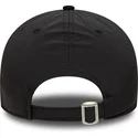 casquette-courbee-noire-ajustable-avec-logo-beige-9forty-recycled-new-york-yankees-mlb-new-era