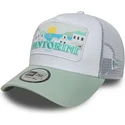 casquette-trucker-blanche-et-verte-santorini-greece-a-frame-summer-new-era
