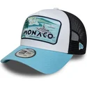 casquette-trucker-blanche-noire-et-bleue-monaco-french-riviera-a-frame-summer-new-era