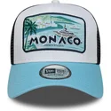 casquette-trucker-blanche-noire-et-bleue-monaco-french-riviera-a-frame-summer-new-era