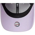 casquette-courbee-violette-ajustable-pour-femme-avec-logo-violet-9forty-league-essential-los-angeles-dodgers-mlb-new-era