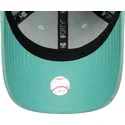 casquette-courbee-verte-ajustable-pour-femme-9forty-floral-towelling-los-angeles-dodgers-mlb-new-era